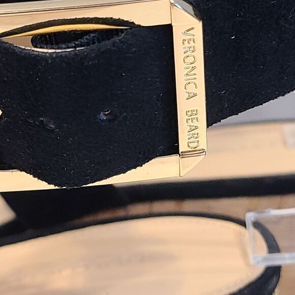 Veronica Beard Hurley Cross Ankle Strap Platform Wedge Animal Print Sandal | 8.5 - Picture 15 of 16